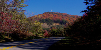 Foothills Parkway scene